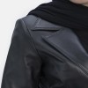 مانتو چرم زنانه مدل H1443