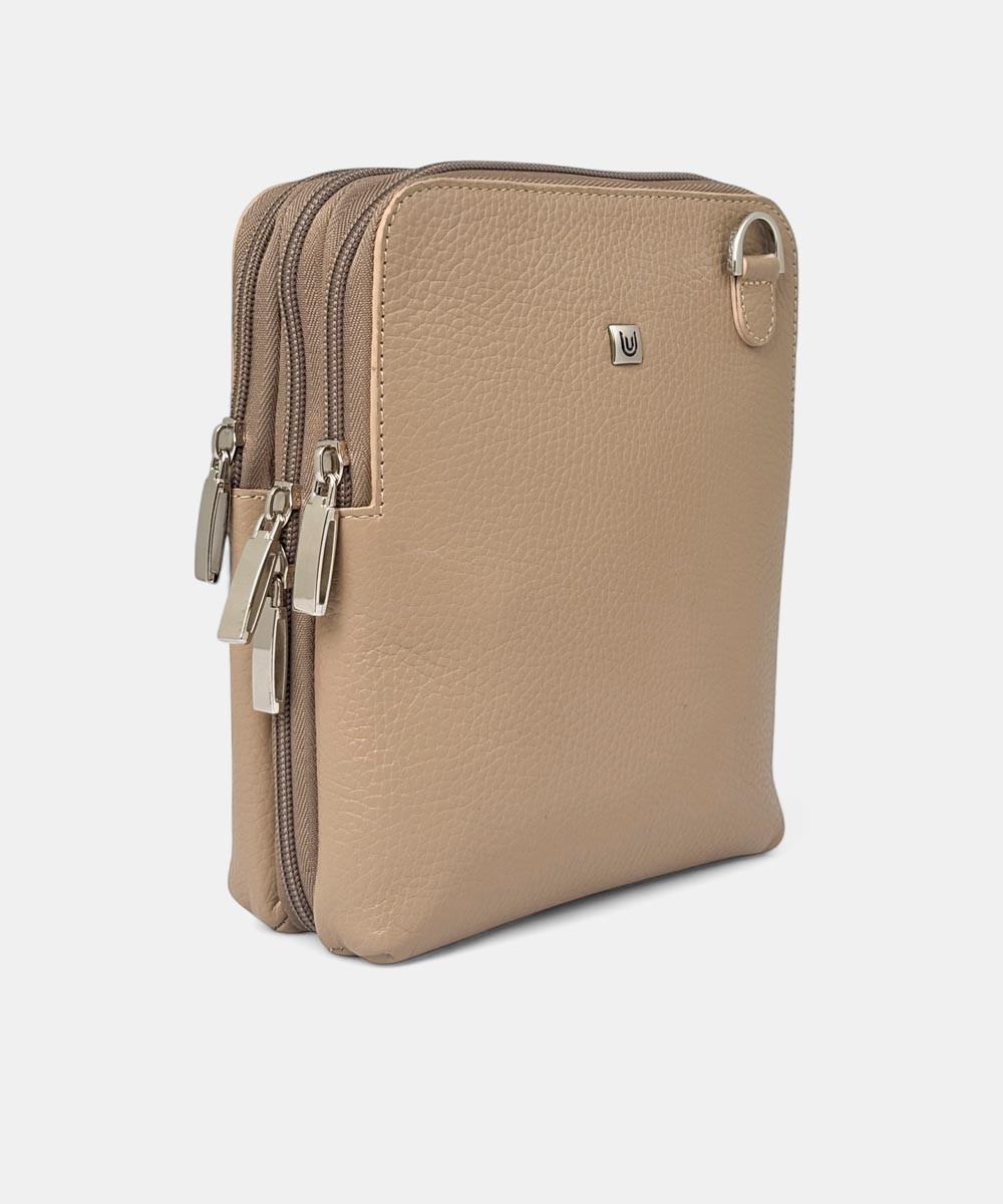 کیف کراس بادی چرم زنانه مدل 4400053