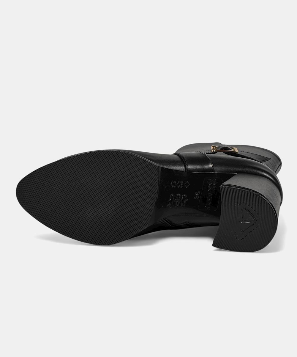 نیم بوت چرم زنانه مدل 4400082