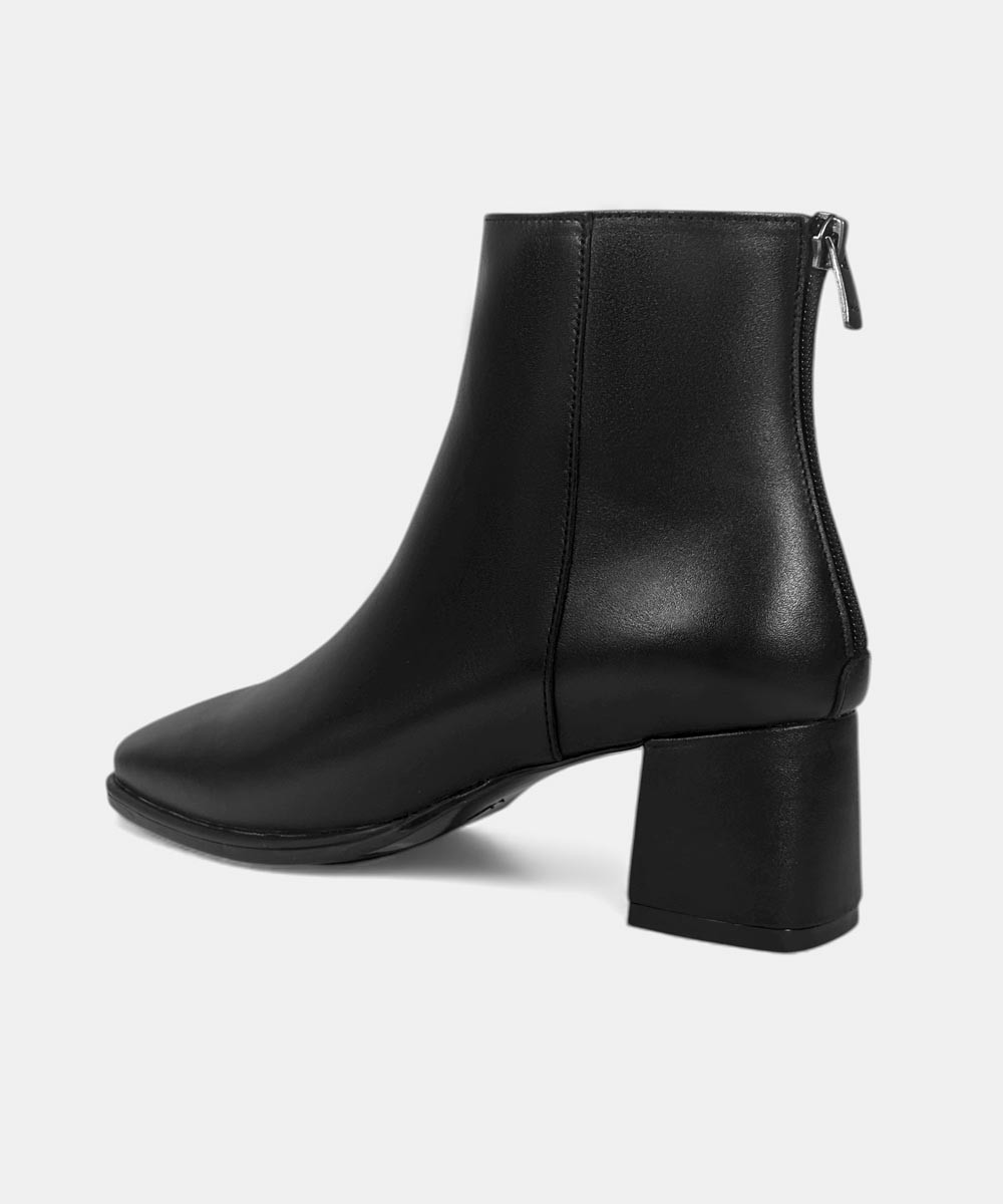 نیم بوت چرم زنانه مدل 4400088