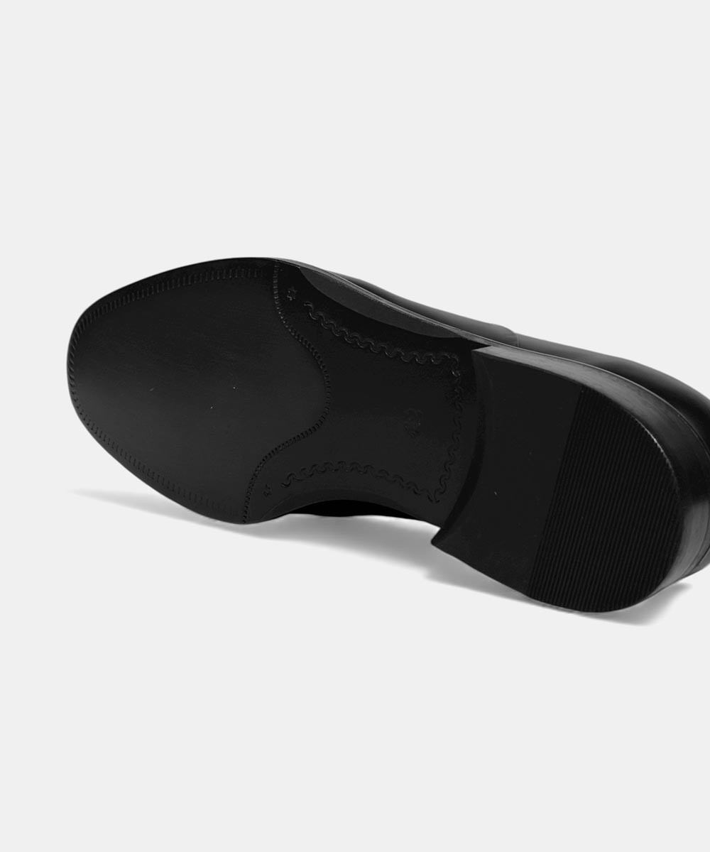 کفش چرم مردانه آکسفورد مدل 4400089