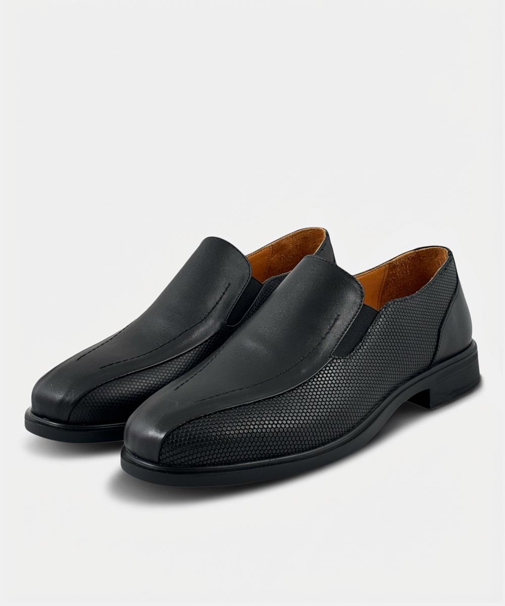 کفش چرم مردانه لوفر مدل 44000107