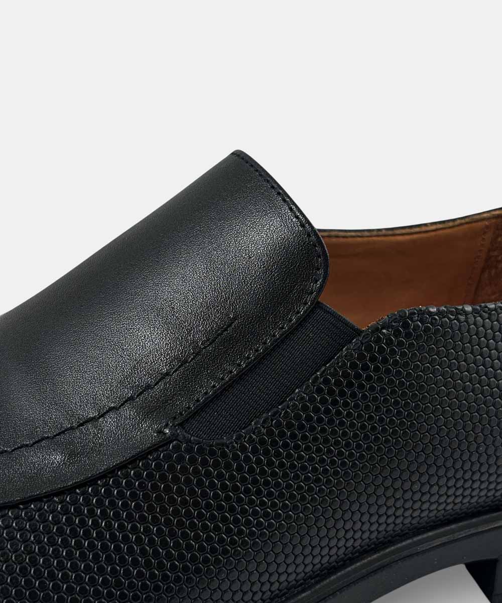 کفش چرم مردانه لوفر مدل 44000107