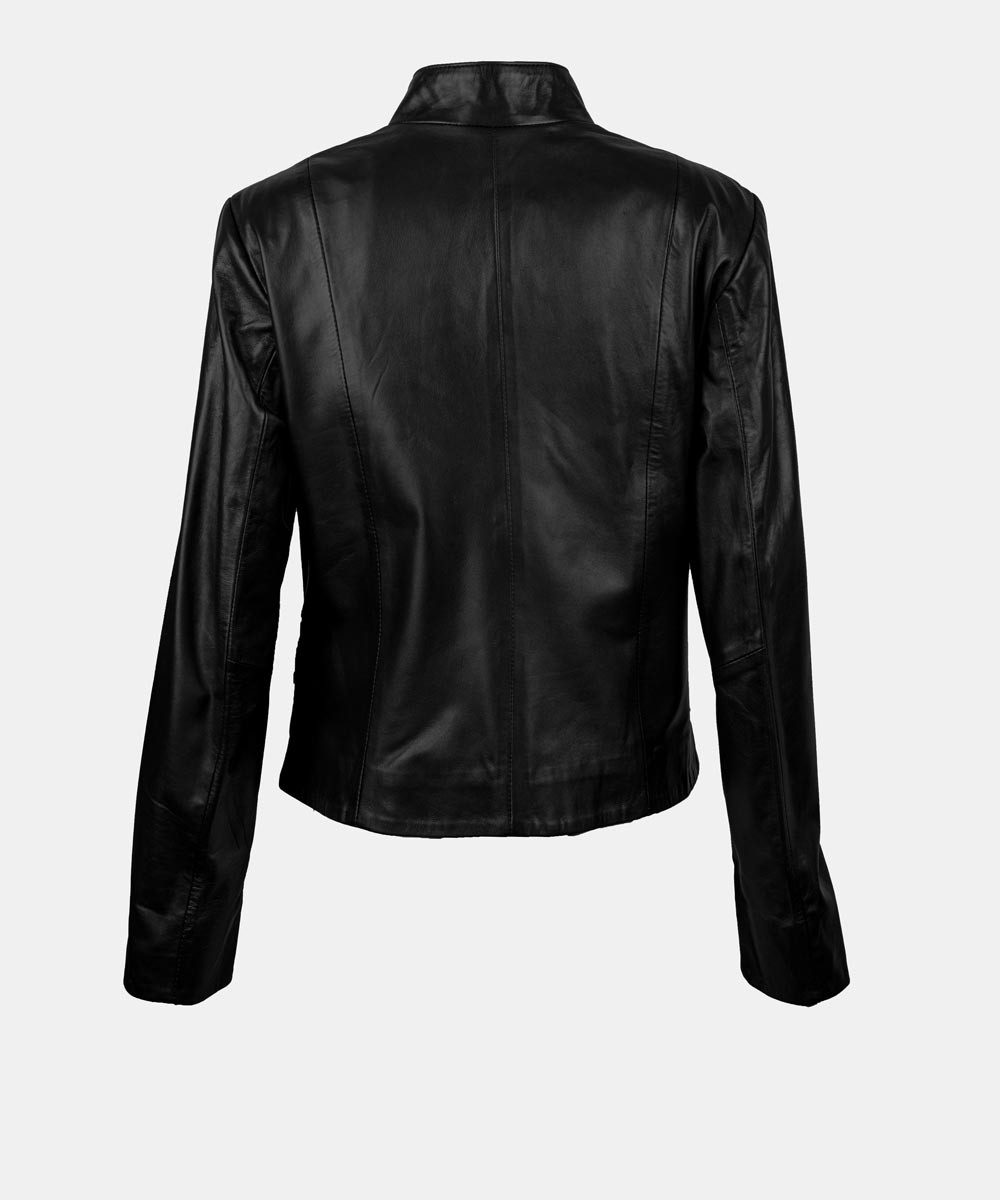 کت چرم زنانه مدل 44000108