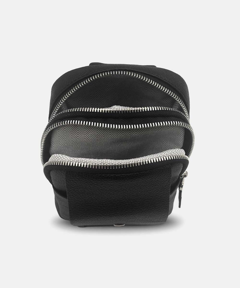 کیف کراس بادی چرم مردانه مدل 44000109