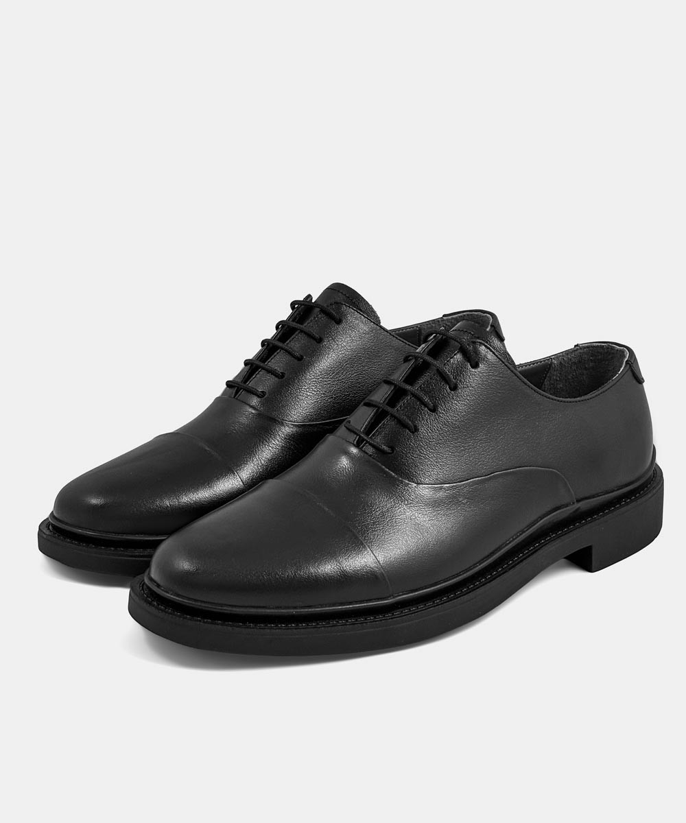 کفش چرم مردانه آکسفورد مدل 44000111