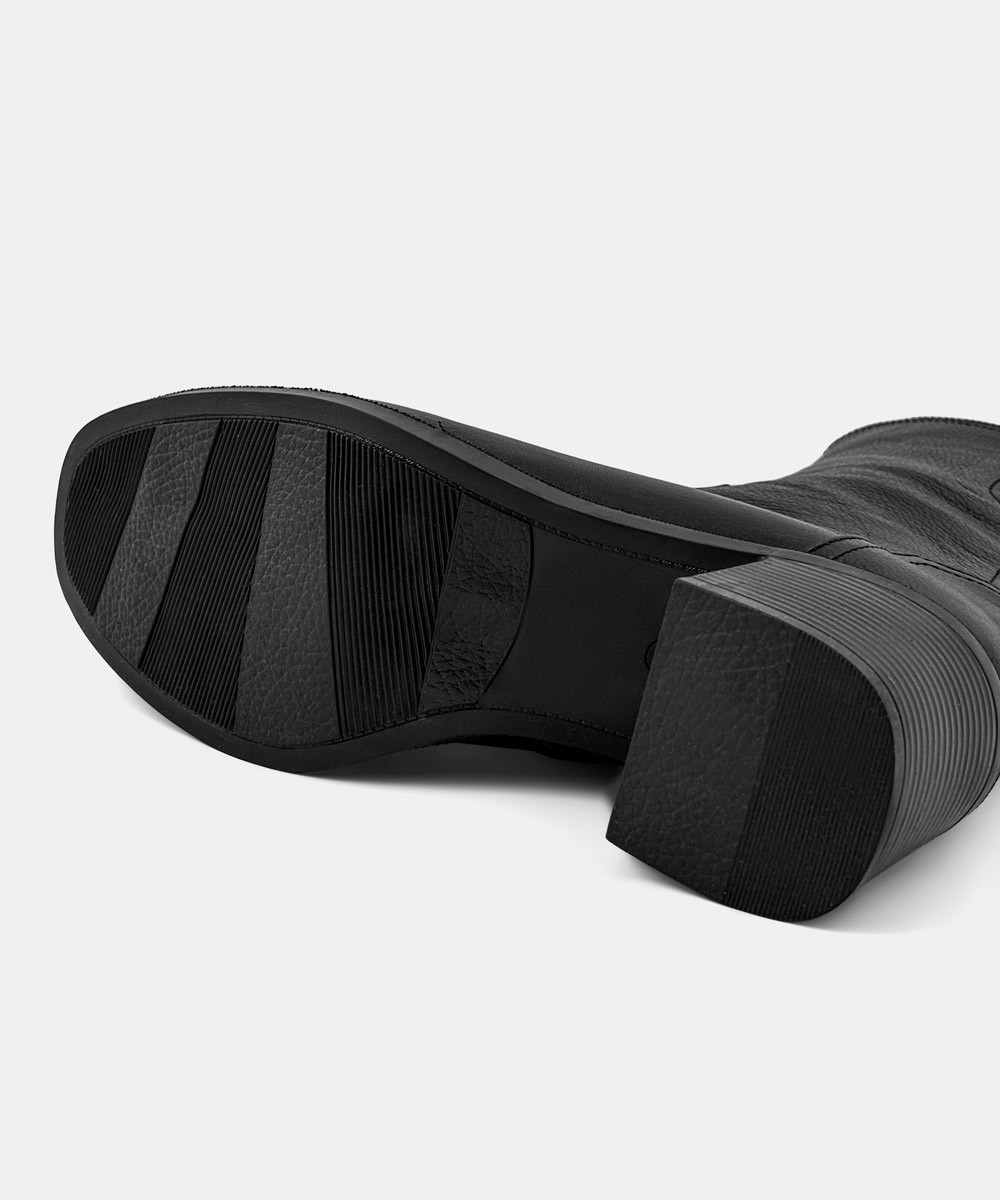 نیم بوت چرم زنانه مدل 44000134