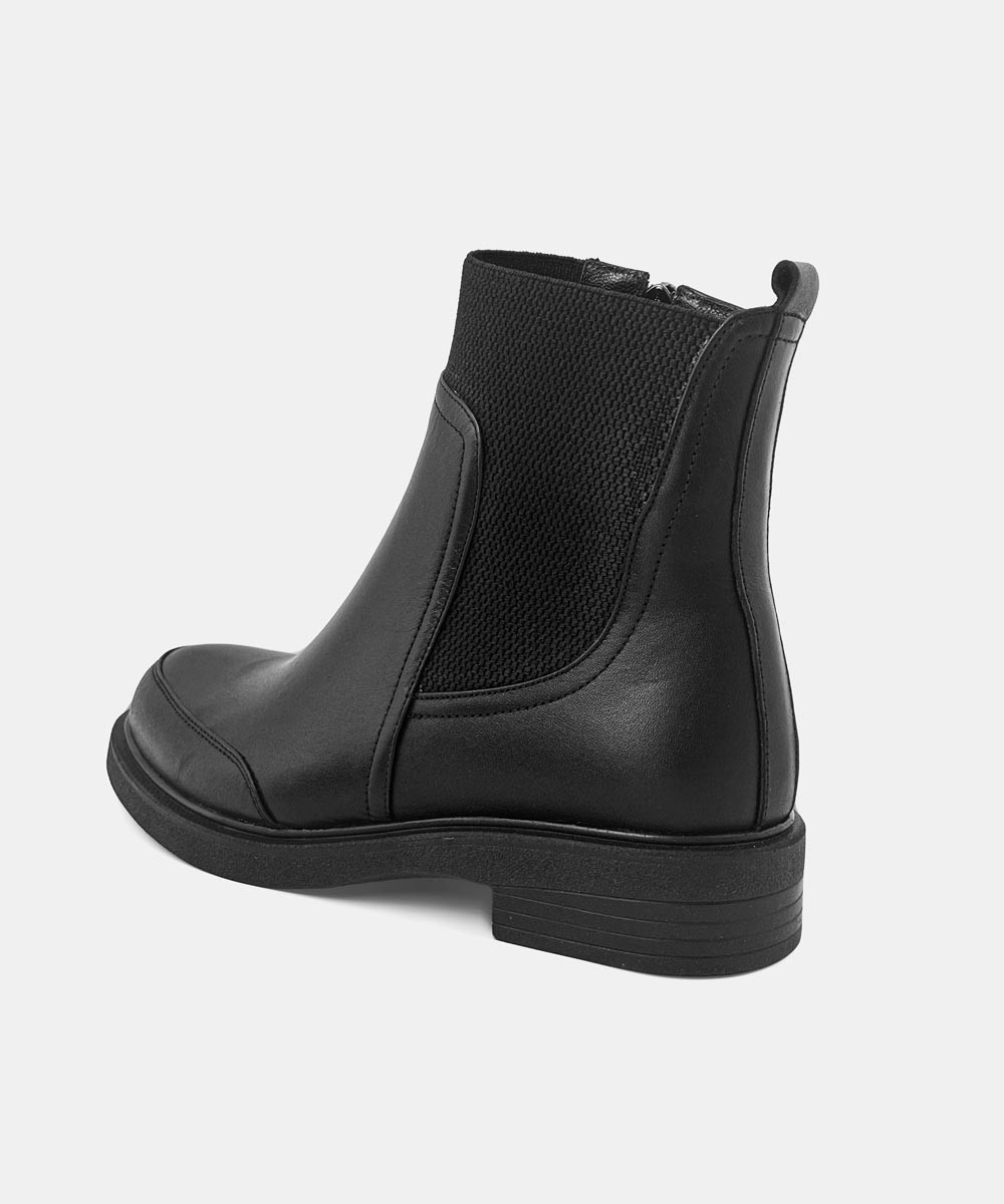 نیم بوت چرم زنانه مدل 44000135