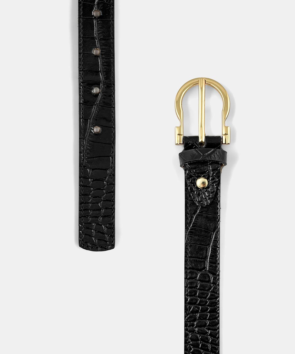 کمربند چرم زنانه مدل 44000156