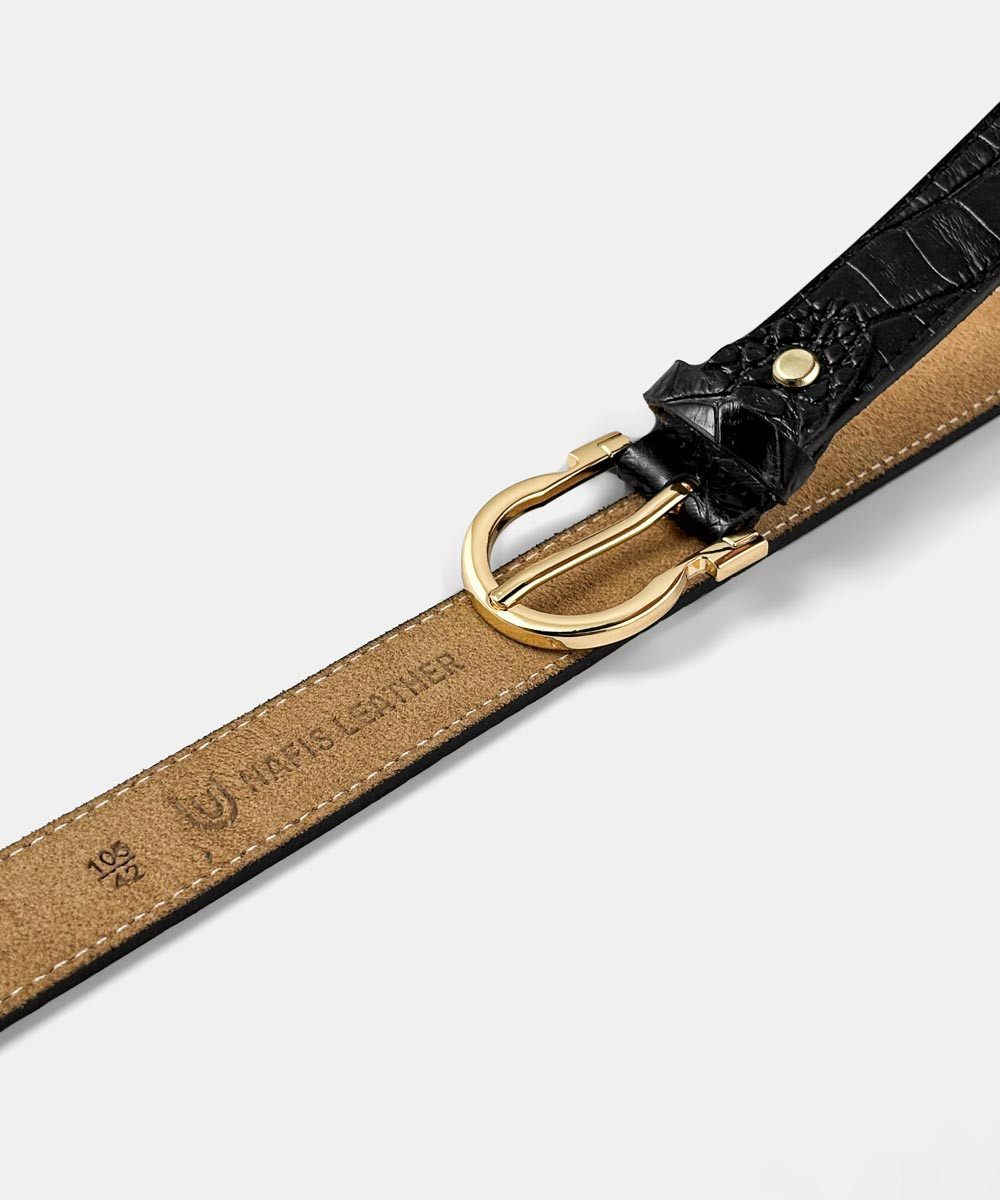 کمربند چرم زنانه مدل 44000156