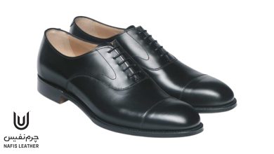 کفش چرم مردانه مدل آکسفورد برای محل کار
