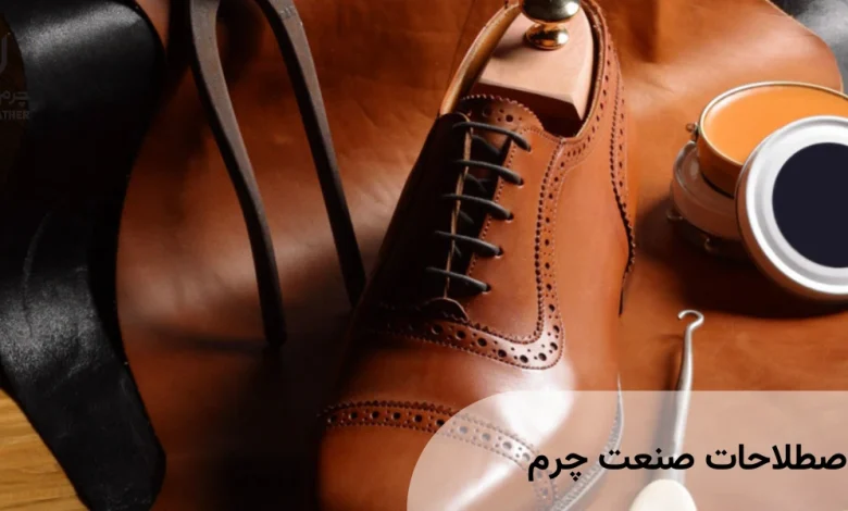 اصطلاحات صنعت کفش