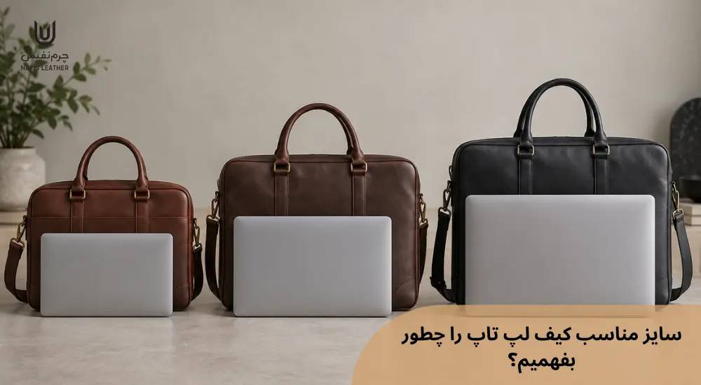 سایز مناسب کیف لپ تاپ را چطور بفهمیم؟