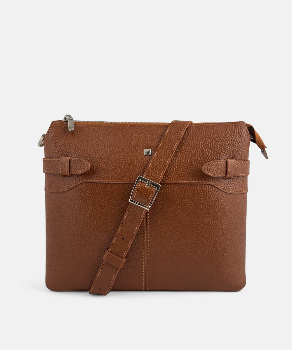 کیف کراس بادی چرم زنانه مدل 440009
