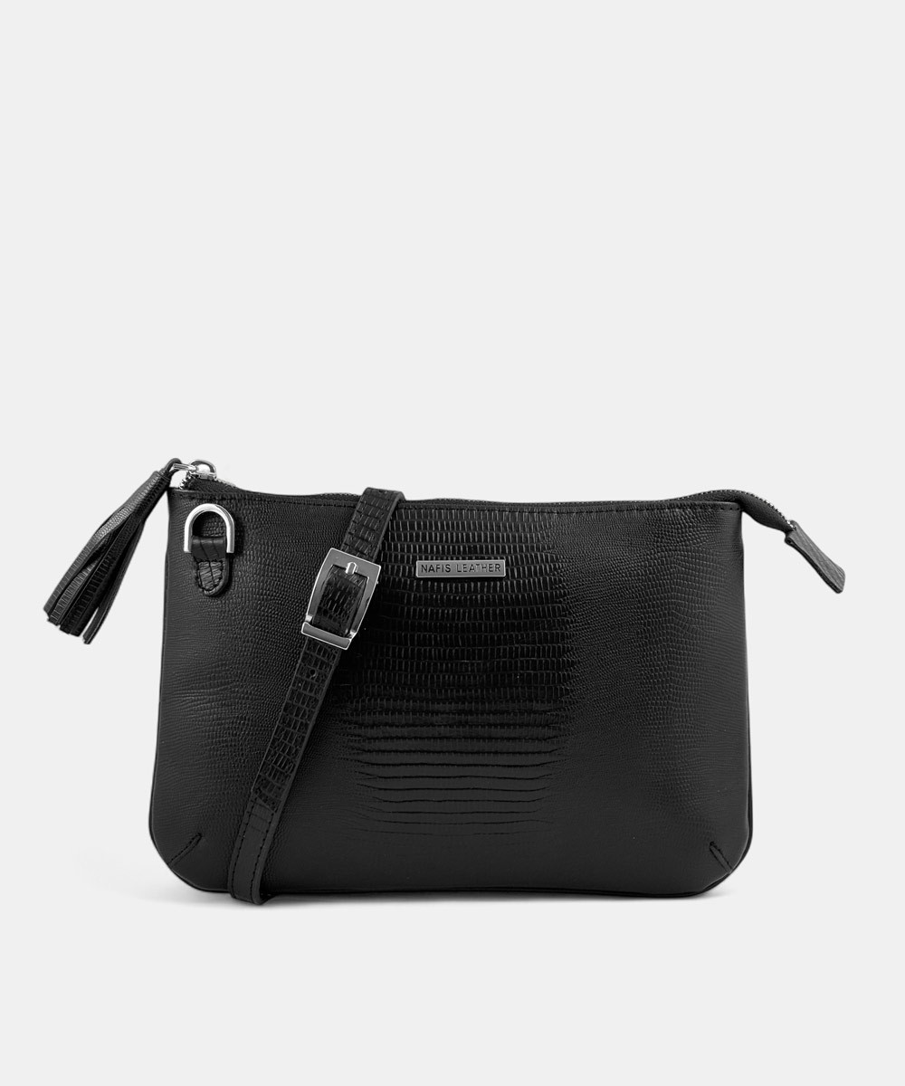 کیف کراس بادی چرم زنانه مدل 4400020