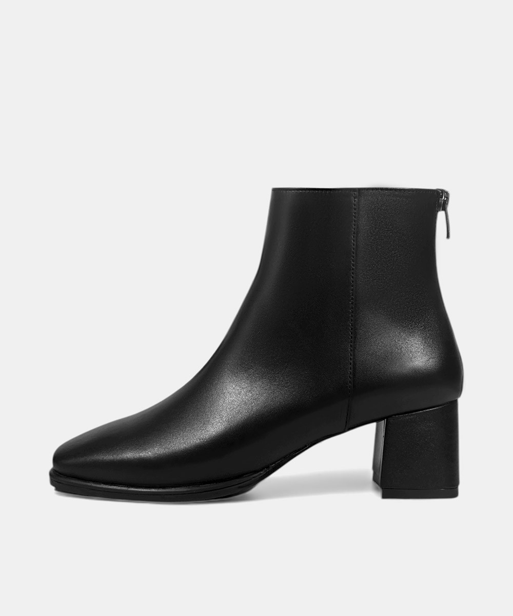 نیم بوت چرم زنانه مدل 4400088