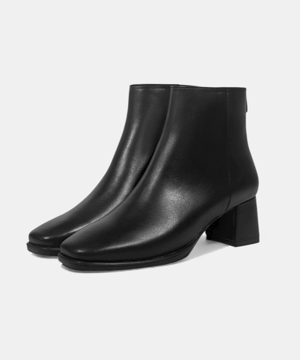  نیم بوت چرم زنانه مدل 4400088 