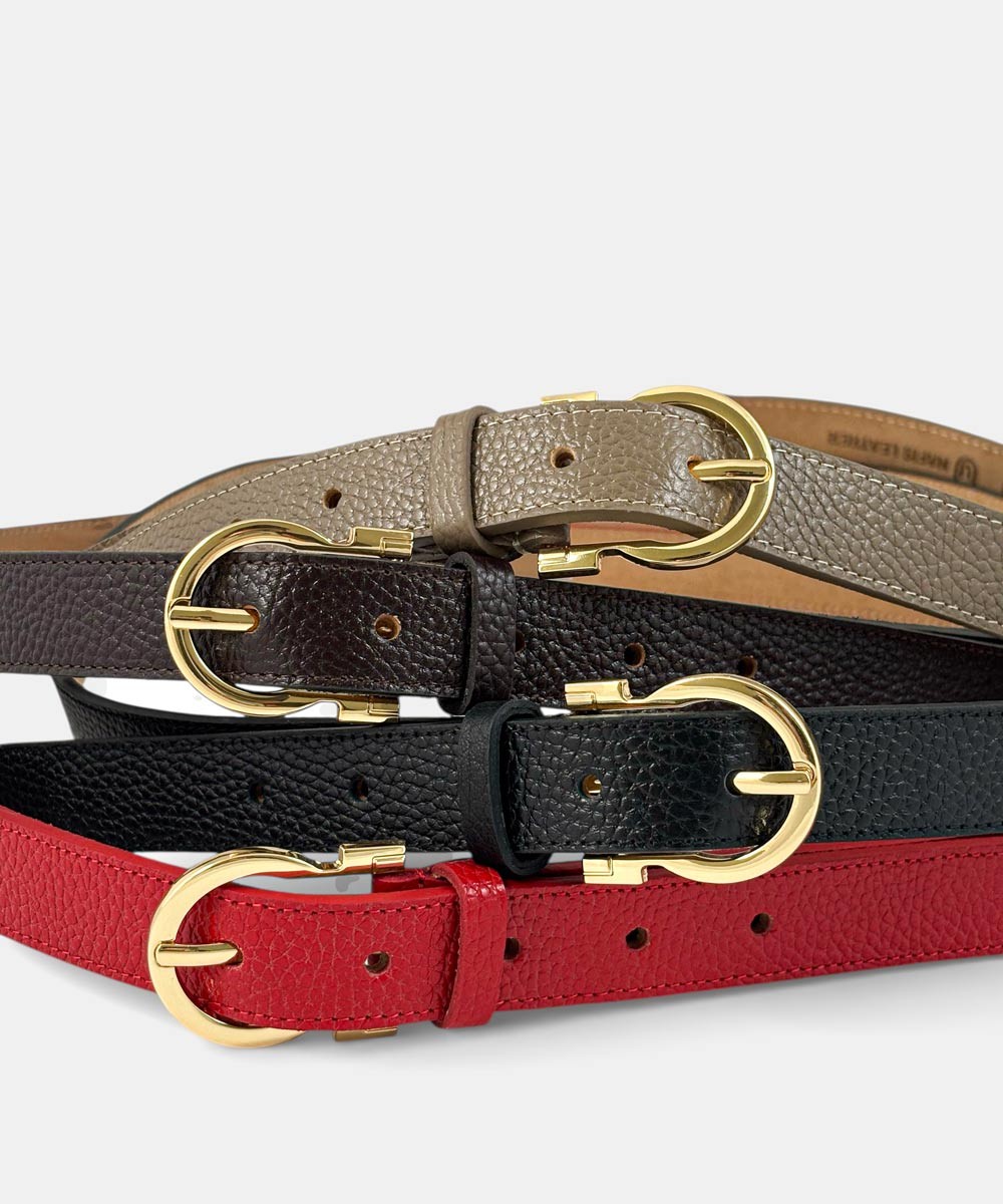  کمربند چرم زنانه مدل 44000101 