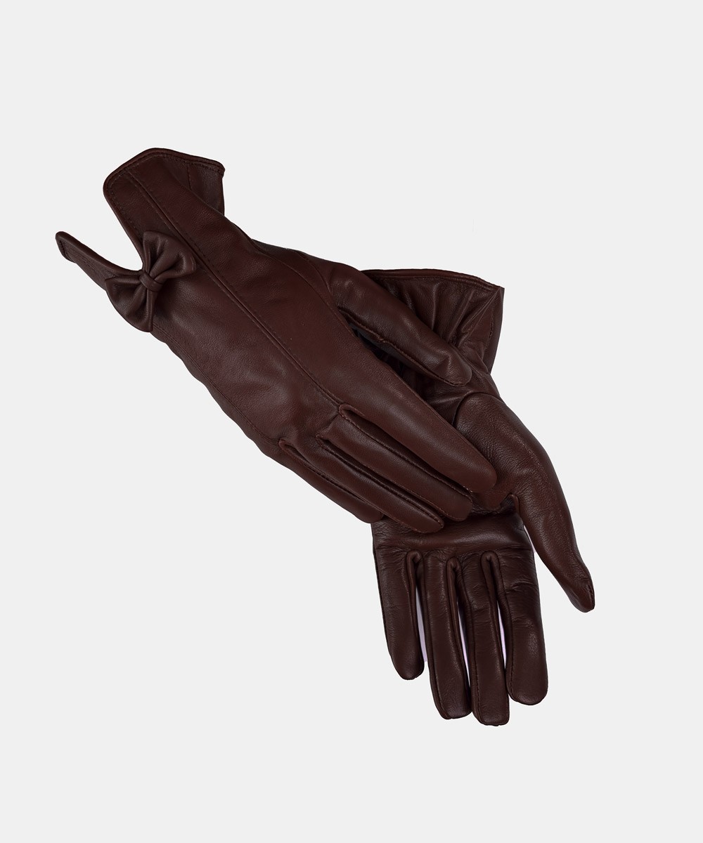  دستکش چرم زنانه مدل 43000188 